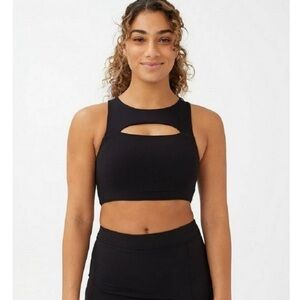 New COTTON ON BODY Women's Smoothing Cut Out Vestlette Top Cotton on Body
